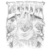 Bruh King Cats Graffiti