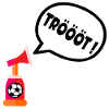 Fußball Stadion Tröte