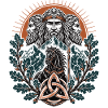 Triglav Pferdeemblem