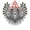 Triglav Wurzeln Emblem