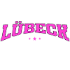 Lübeck Germany College Lettering Retro