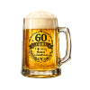 60 Jahre Genuss Bierglas
