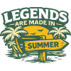 Légendes en été