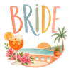 Team Bride! Palmen & Coctails