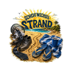 Schichtwechsel Strand Urlaub Büro Feierabend
