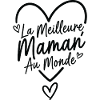 Meilleure Maman Au Monde – Cœur Script