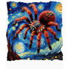 Rotknie Vogelspinne Starry Night