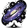 Galaxy Tent Camping Universe Space Cosmos