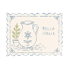 Pichet en céramique Bella Italia