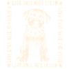 Chemise Love Dogs Hate Fascism