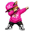 Dabbing Cat