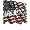 Drapeau patriote 1776-2026