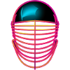 Fechtmaske Skizze