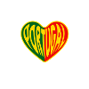 Portugal Heart Flag Pop Art