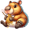 Pâtes à capybara