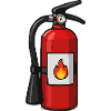 Fire Extinguisher Cartoon Flame