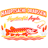 Hauptsache Draußen Angeln Fischdesign