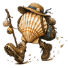 Scallop Pilgrim Camino de Santiago