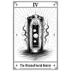 Batterie sociale vide | Humour de tarot