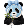 Panda Beauty Spa with Blueberries