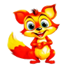 Charme Toon Renard Ardent