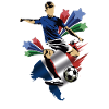 Francie - France - Drapeaux