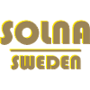 Solna Sweden Wordmark Neon Outline