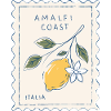 Amalfi Küstenzitronen Motiv
