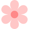 Pastel Flower Central Flower