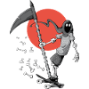 Death Skateboarding and Red Sun
