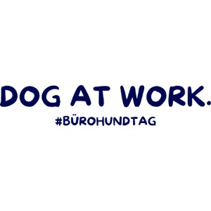 Dog at work
