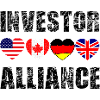 Flag Hearts USA Canada Germany UK