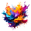 Paint Splash Explosion