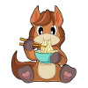 Cuisinière de chevaux Ramen