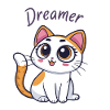 Dreamer Kitten Kawaii