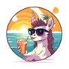 Sunset Llama Party