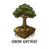 Grow Anyway Tree Motivation