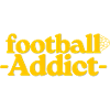 Football Addict Yellow Typography