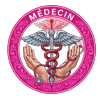 Médecin Rose Caduceus