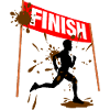 Finisher Course de Boue Hommes