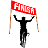 Cycling Champion Finish