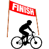 Cycling Finish Line