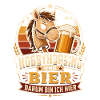 Hobbyhorsing und Bier Logo