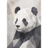 Geometric Panda Polygon Art