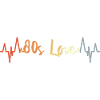 80s Heart Line