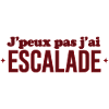 J’peux pas j’ai Escalade
