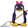 Penguin Cleaner Mop Cleaning