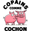 copain copains comme cochon amitiè copain