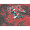 Crimson Lava Marble