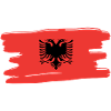 Albanais drapeau albanais, drapeau